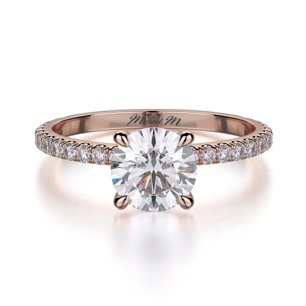 0.28ctw Round Diamond Engagement Ring