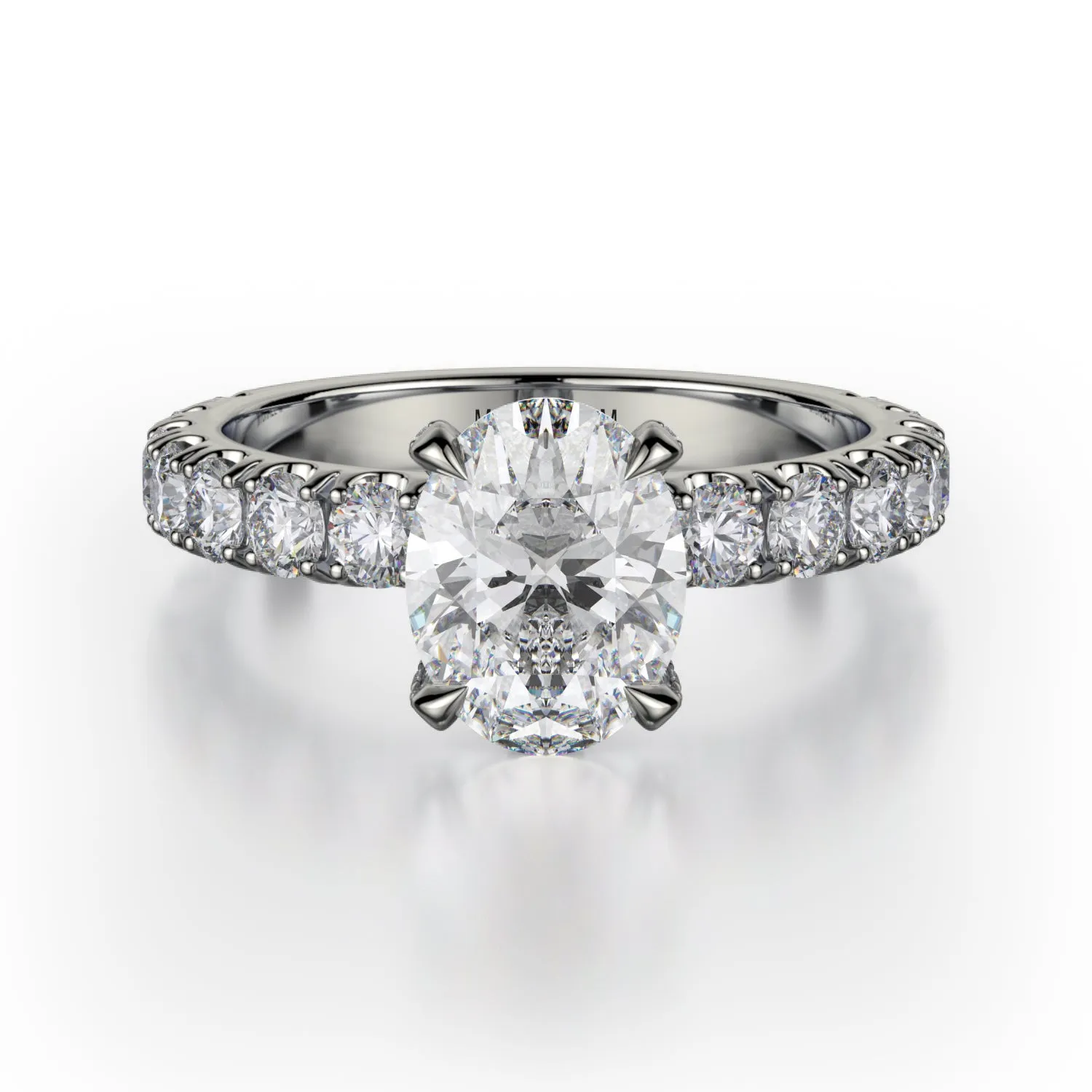 0.84ctw Diamond Engagement Ring