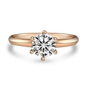 1 Carat Solitaire Engagement Ring