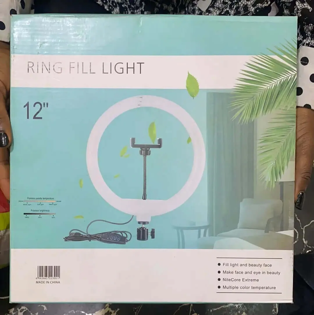 12 inch Ring Light