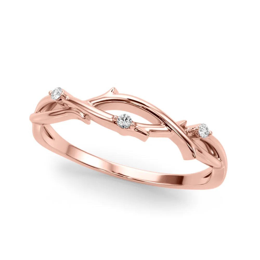 14K Ladies Wedding Band / Ring / Stackable