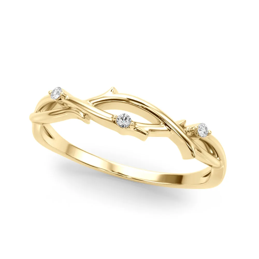 14K Ladies Wedding Band / Ring / Stackable