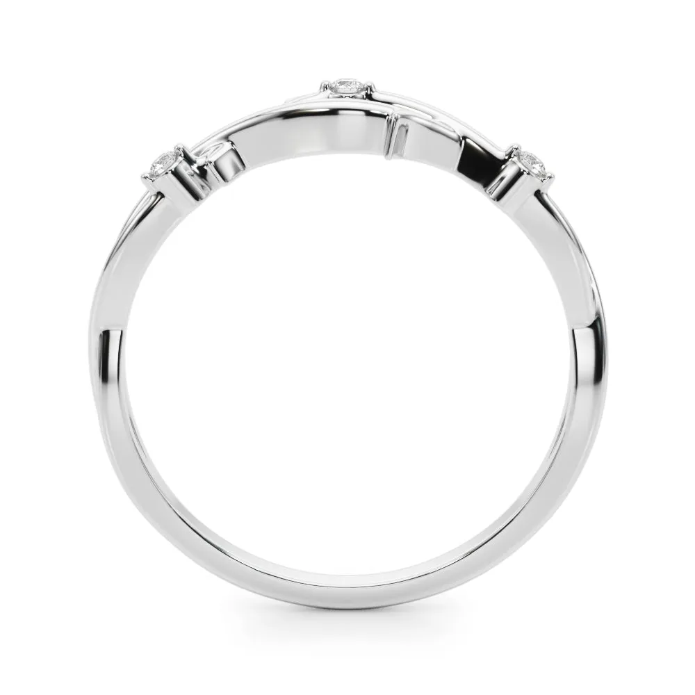 14K Ladies Wedding Band / Ring / Stackable