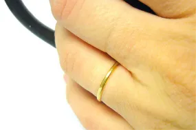 14k Yellow Gold Band Ring