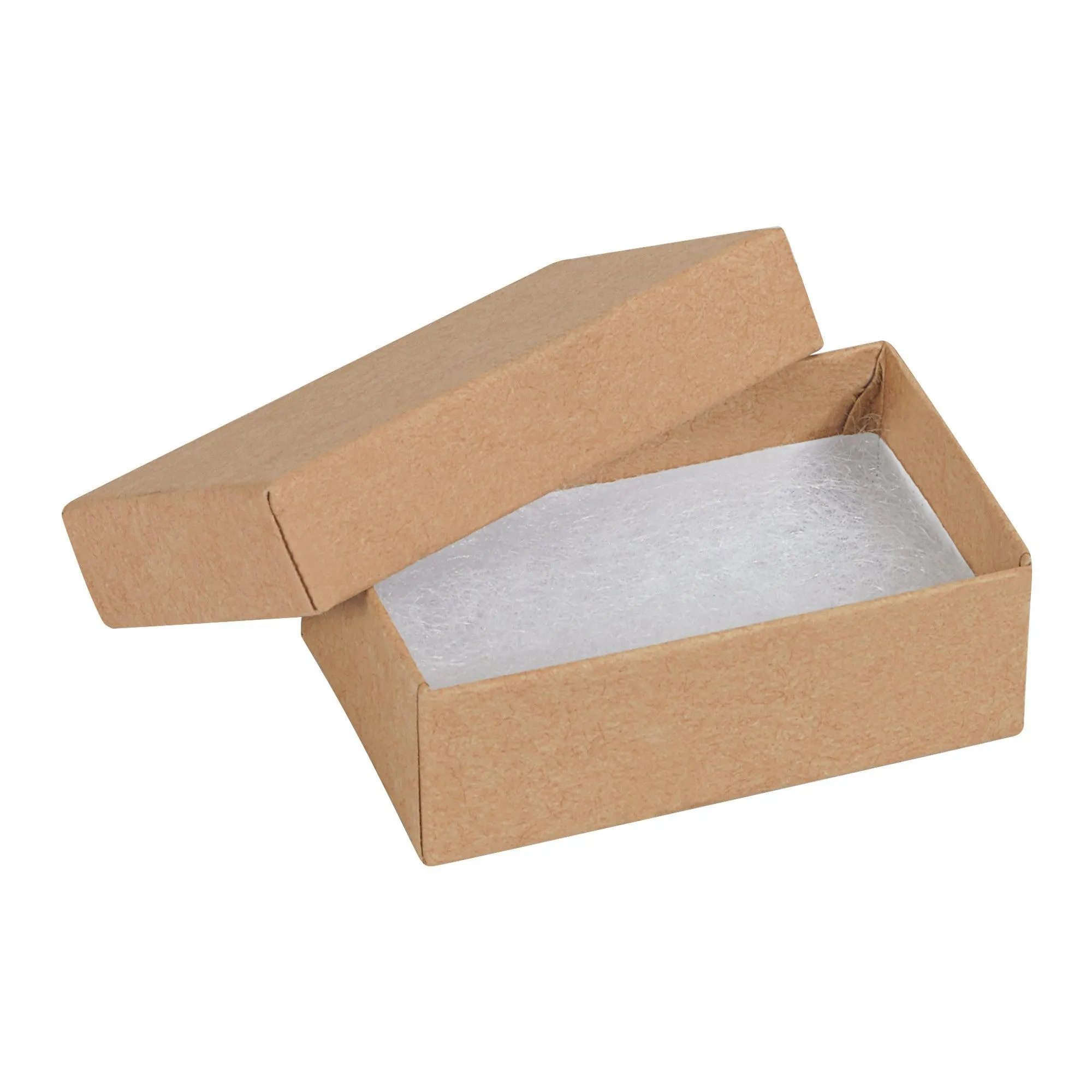 2 1/2 x 1 1/2 x 7/8" Kraft Jewelry Boxes