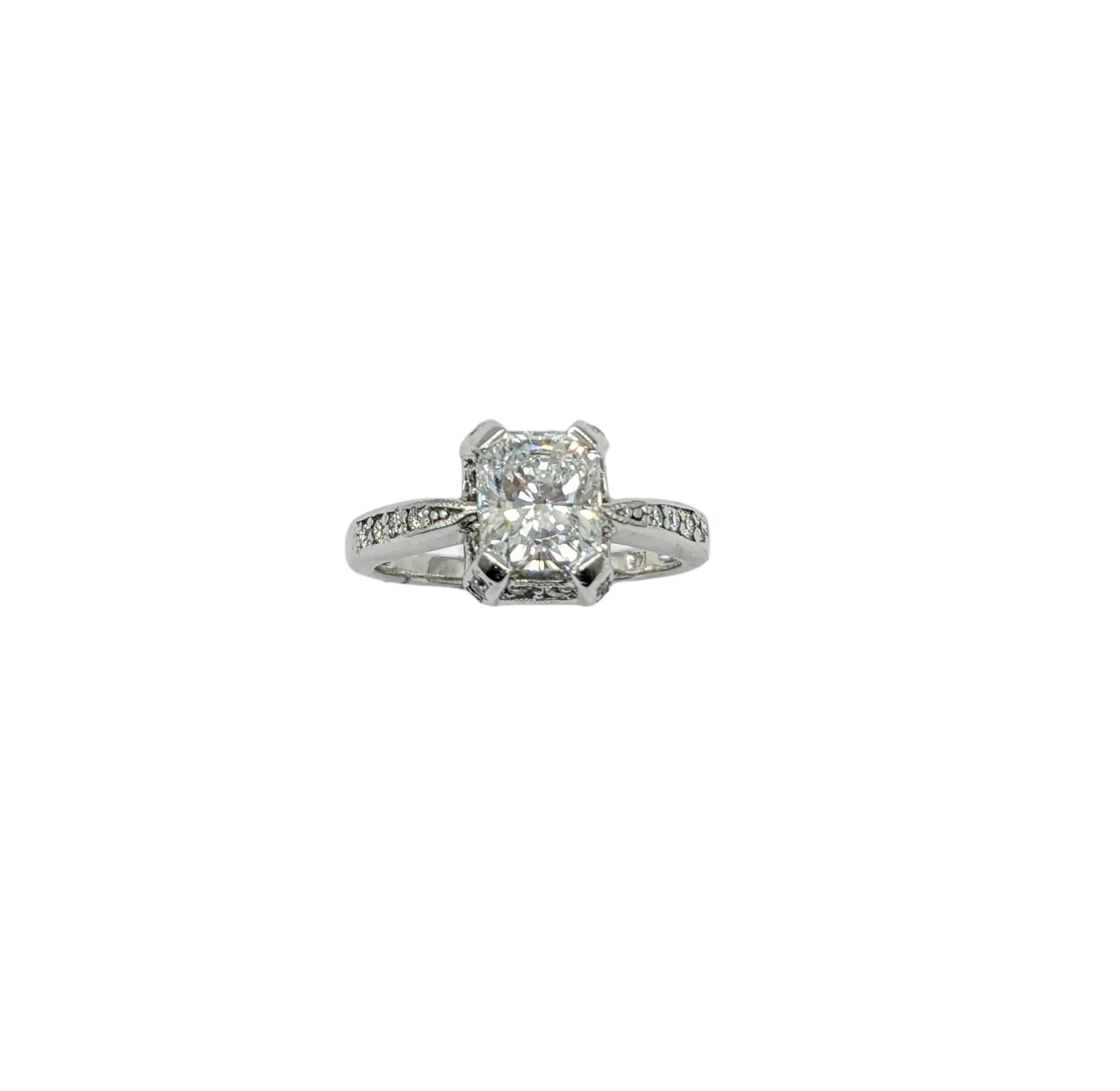 2.04 Carat Total Weight Diamond Ring