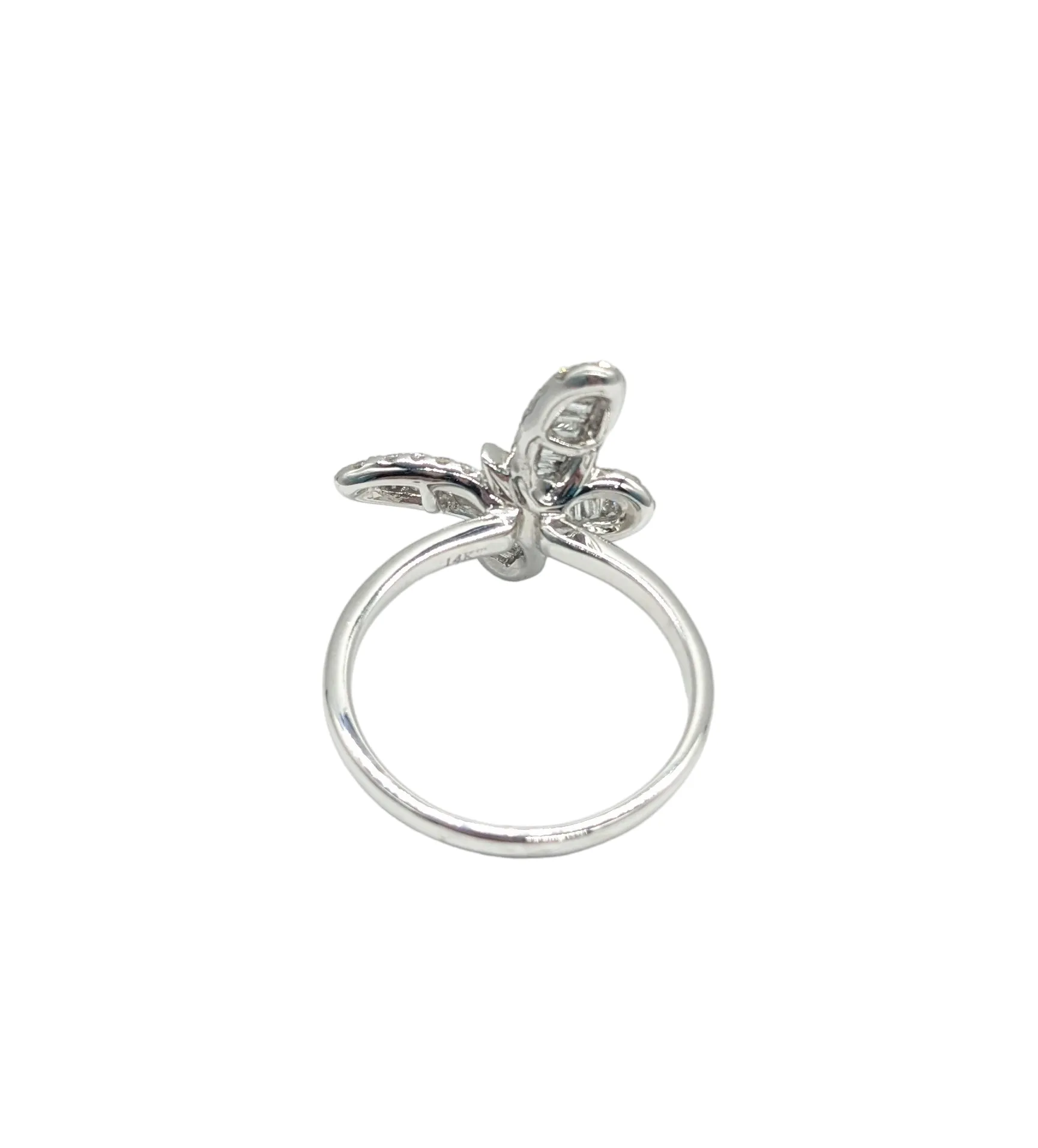 3/4 Carat Diamond Butterfly Ring