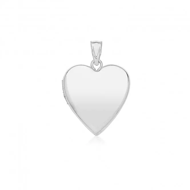 Acotis Silver Locket Medium Heart G61133