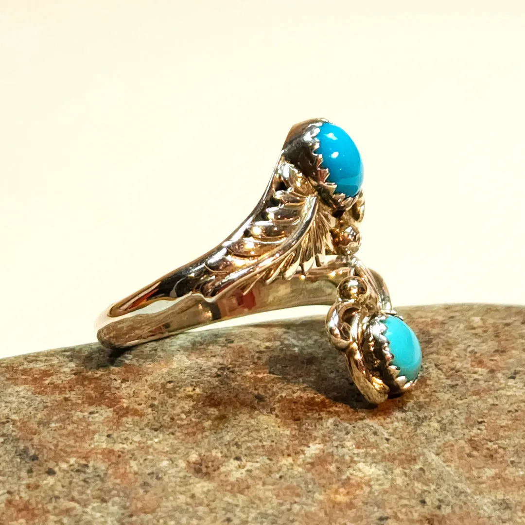 Adjustable Turquoise Ring