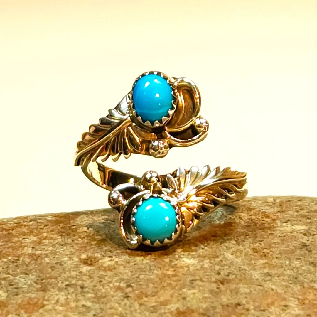 Adjustable Turquoise Ring