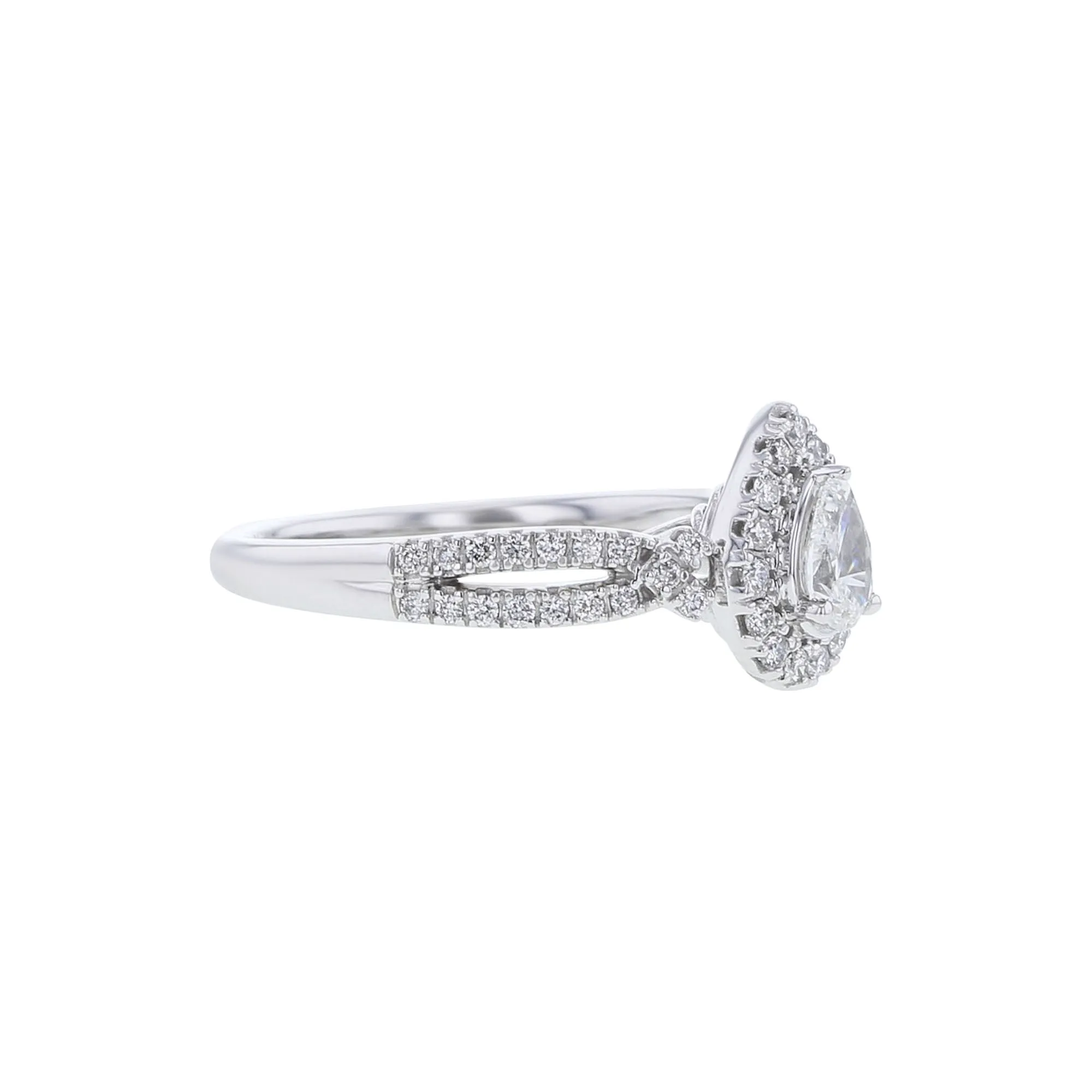 Aster Pear Ready for Love Diamond Engagement Ring