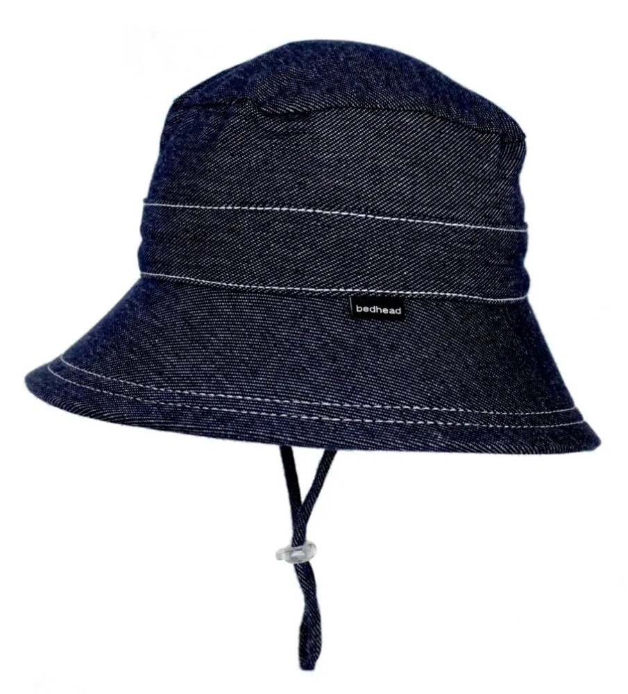 Bedhead Hats Kids Bucket Hat Denim