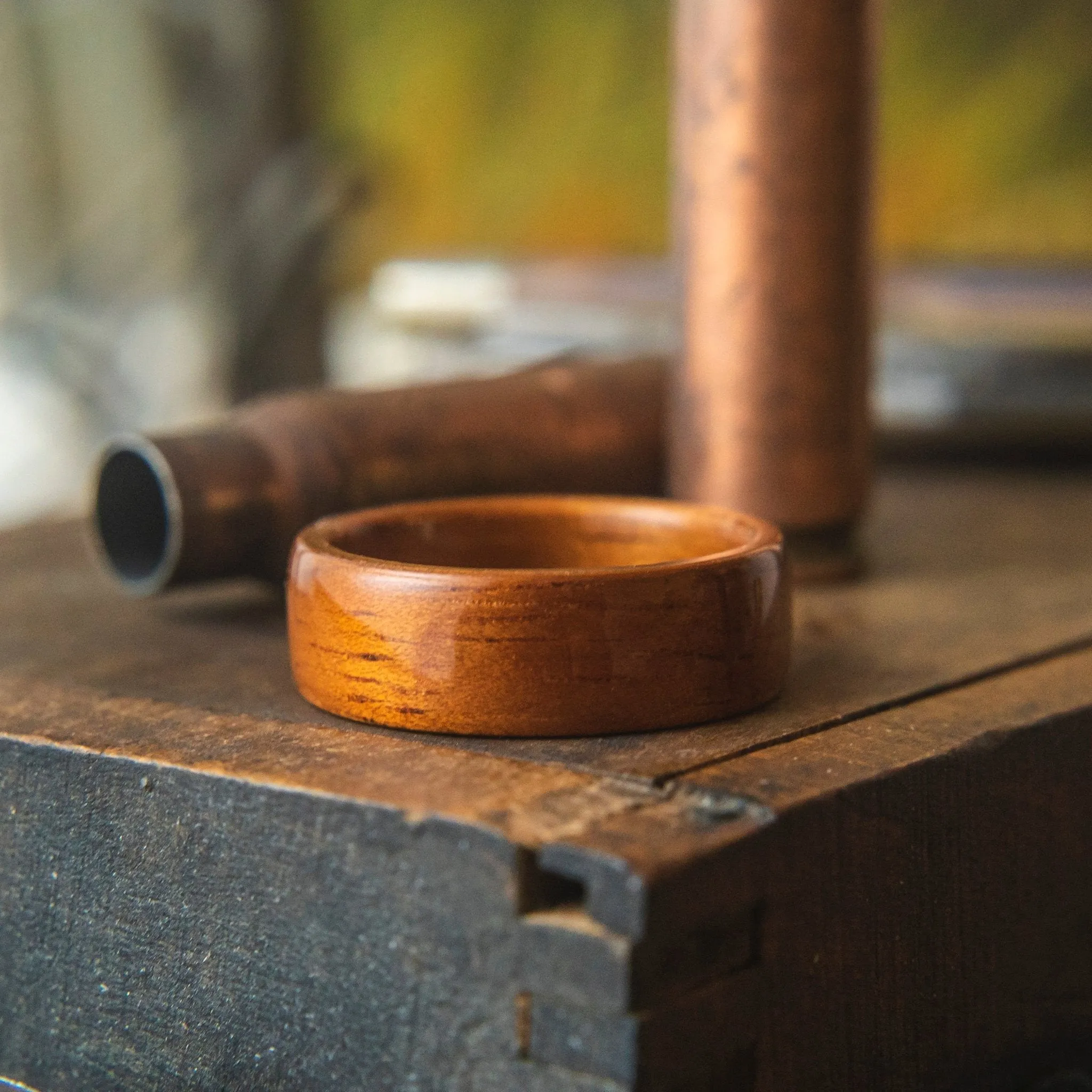 Bentwood Koa Ring