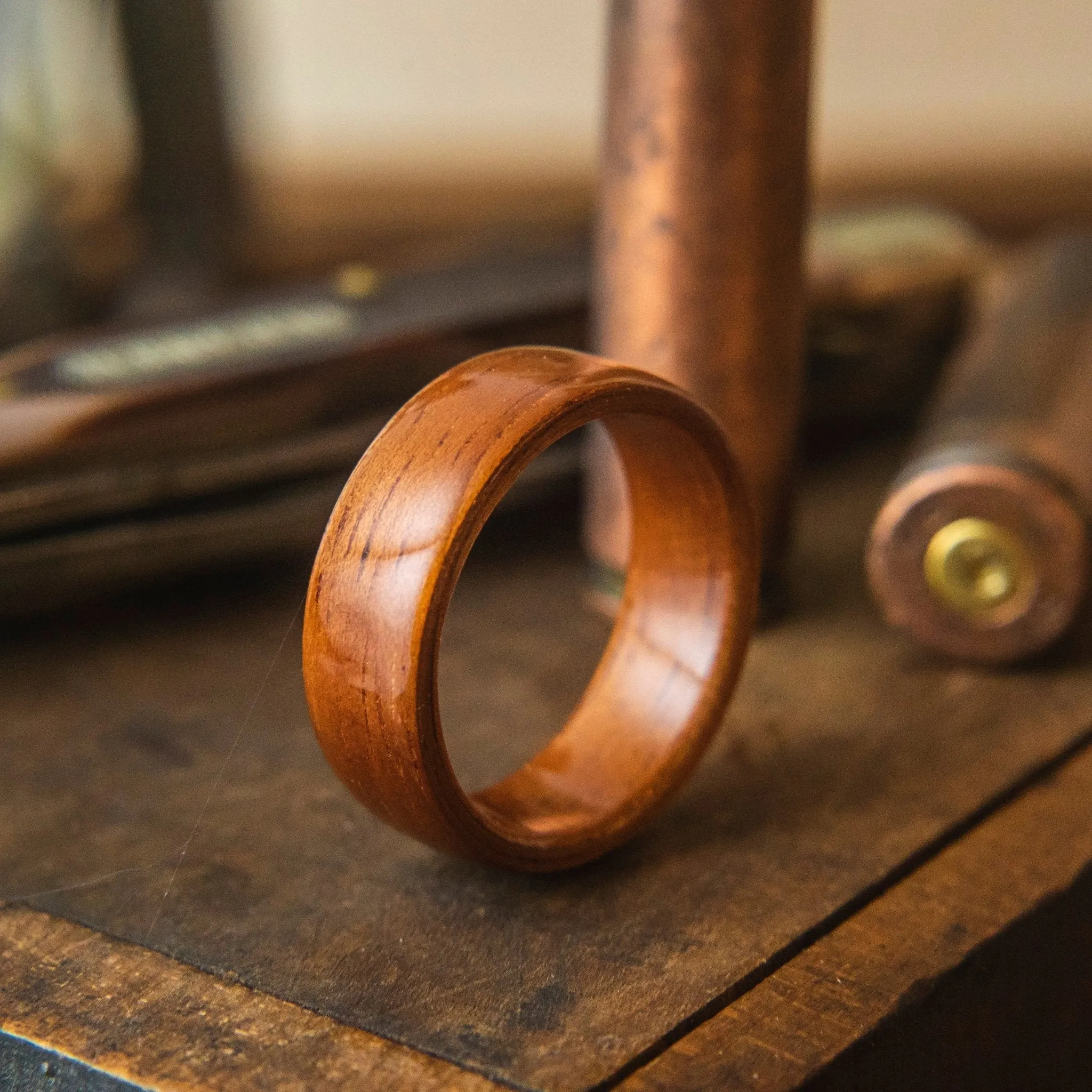 Bentwood Koa Ring