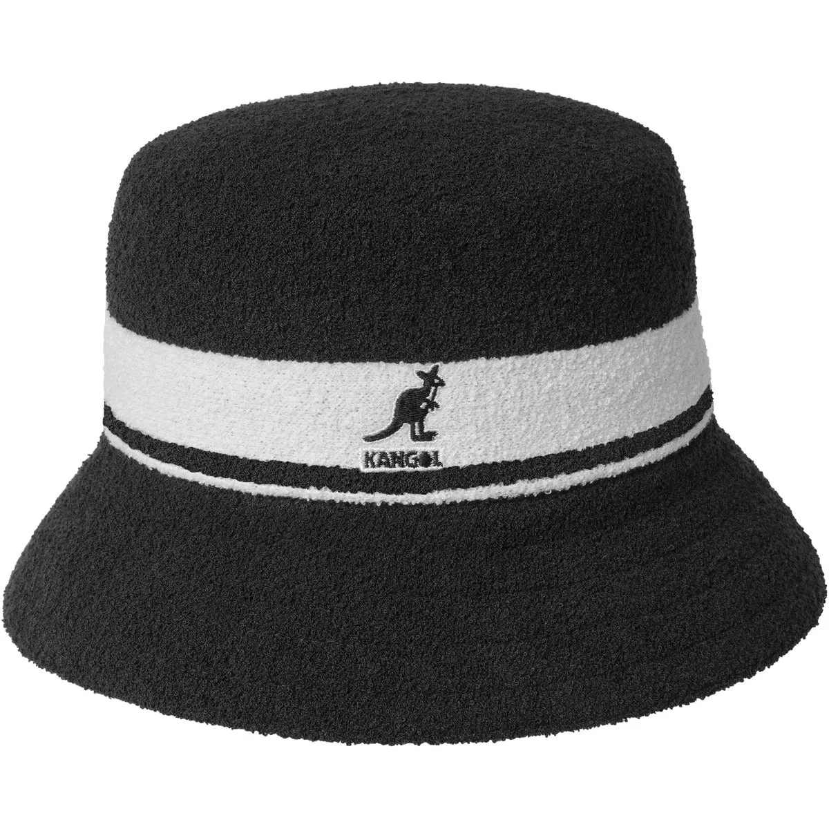 BERMUDA STRIPE BUCKET (Black)