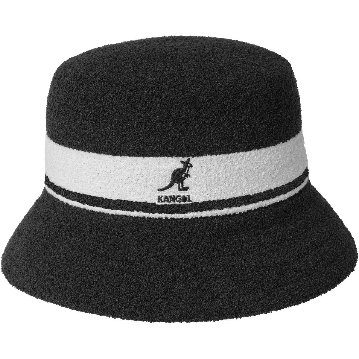 BERMUDA STRIPE BUCKET (Black)