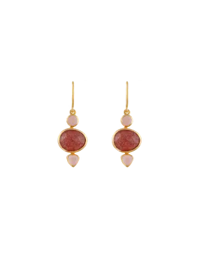 Bianc Tangeld Earrings - Gold