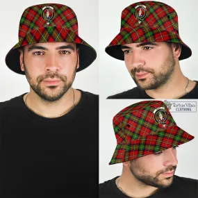 Boyd Tartan Bucket Hat with Family Crest