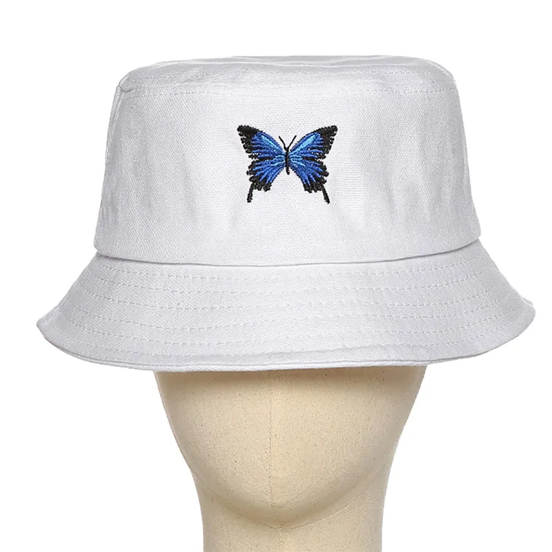 Butterfly fashion bucket hat