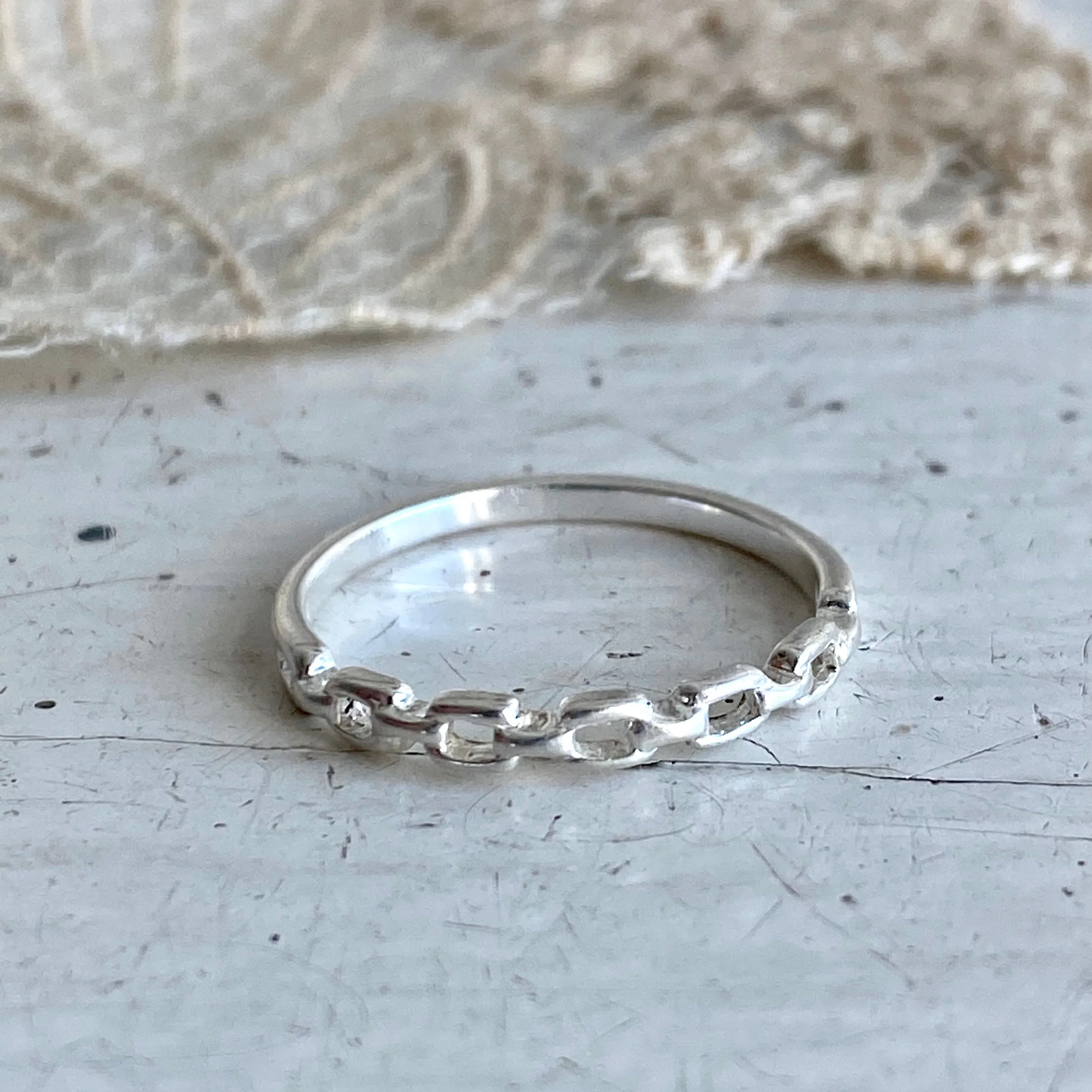 'Cadena' ring | 925 Silver