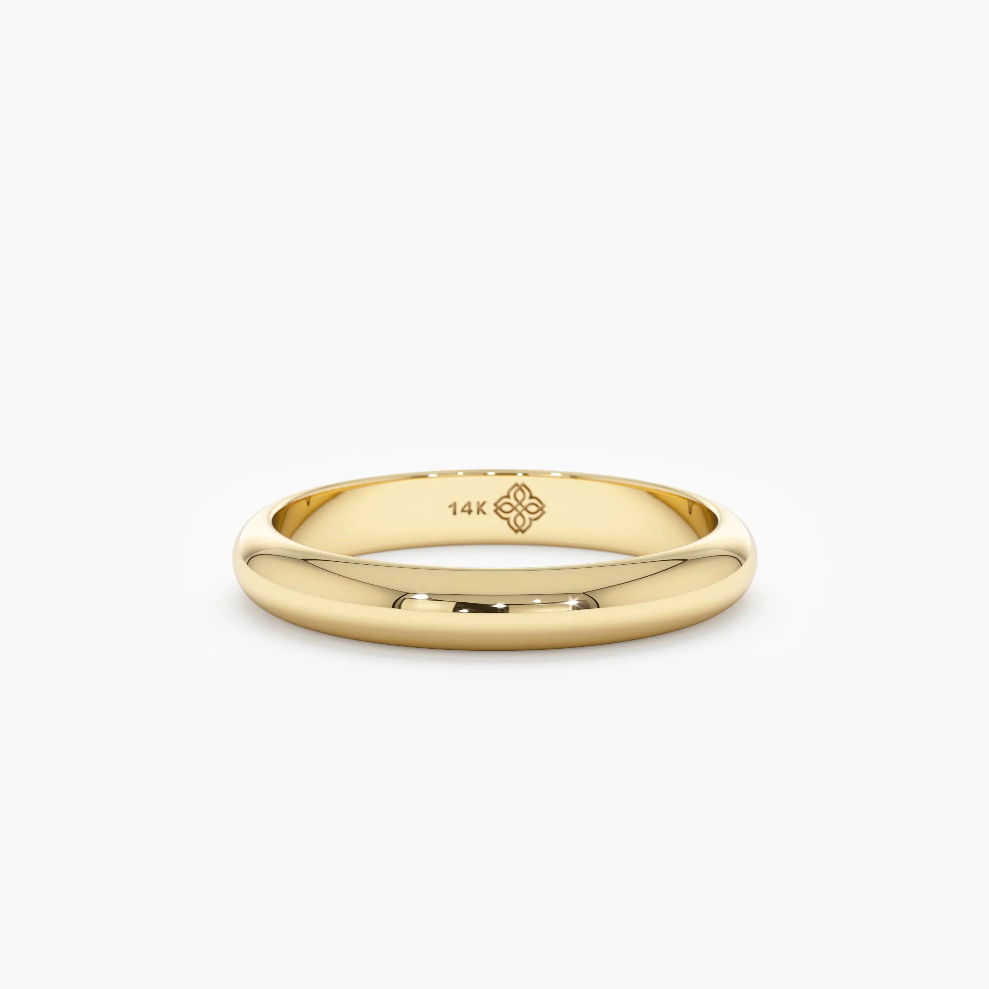 Classic Wedding Band - 3 mm, Sofia