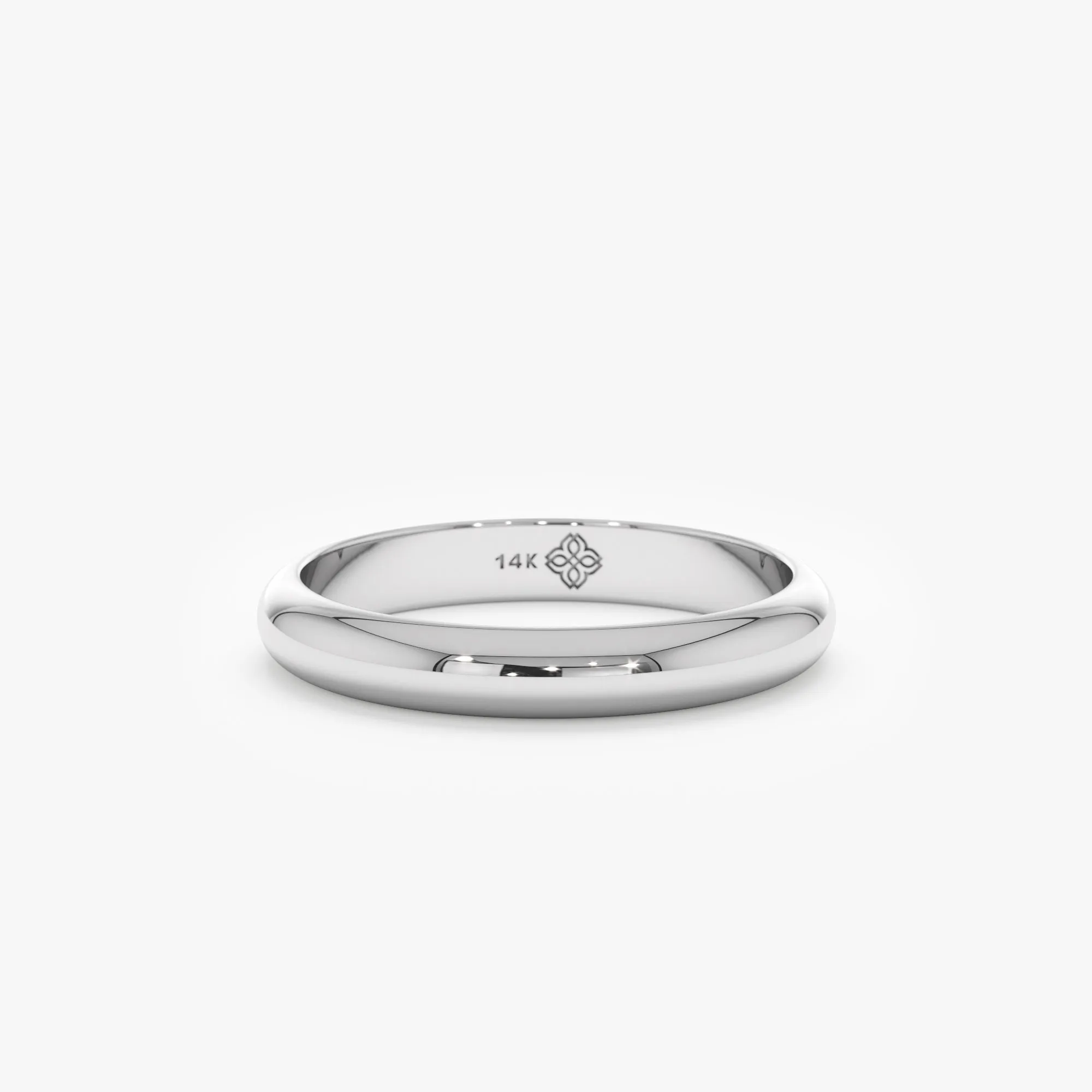 Classic Wedding Band - 3 mm, Sofia