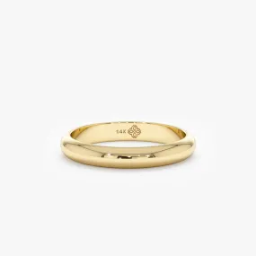 Classic Wedding Band - 3 mm, Sofia