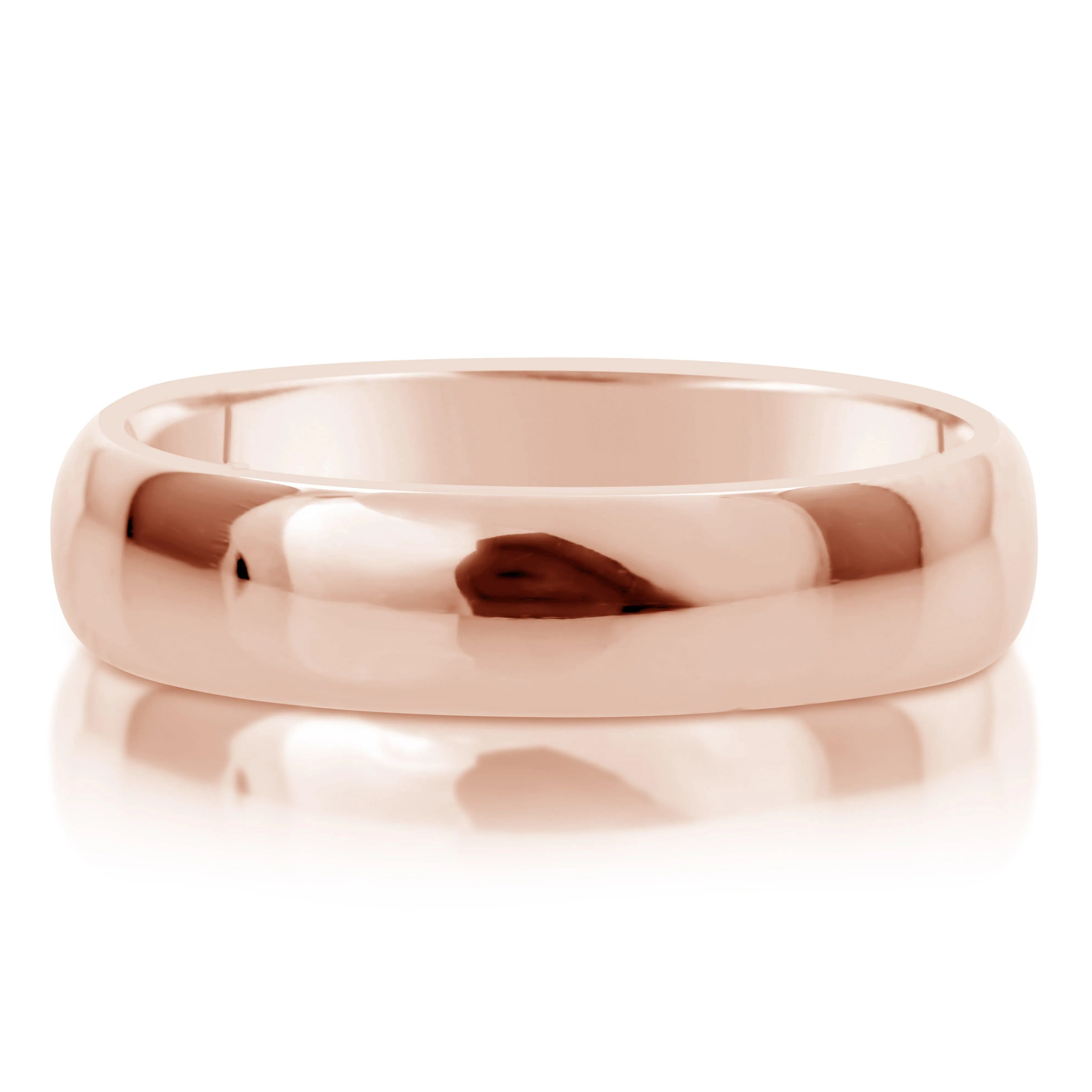 Comfort Fit Wedding Ring In 14K Gold (6mm)