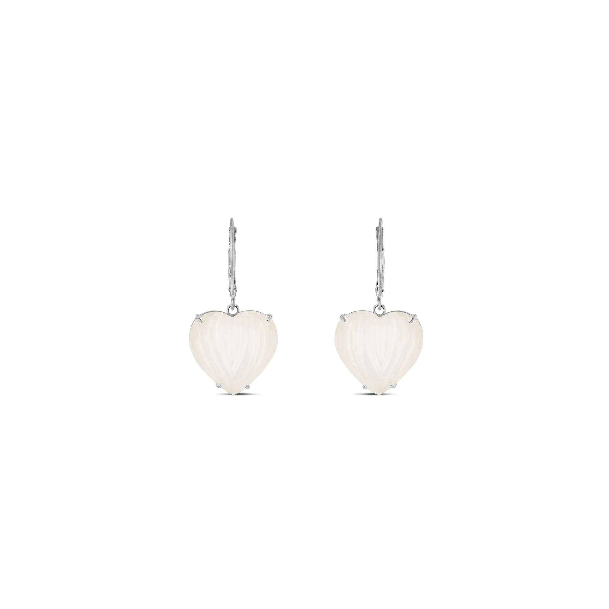 Cream Quartz Cora Earrings