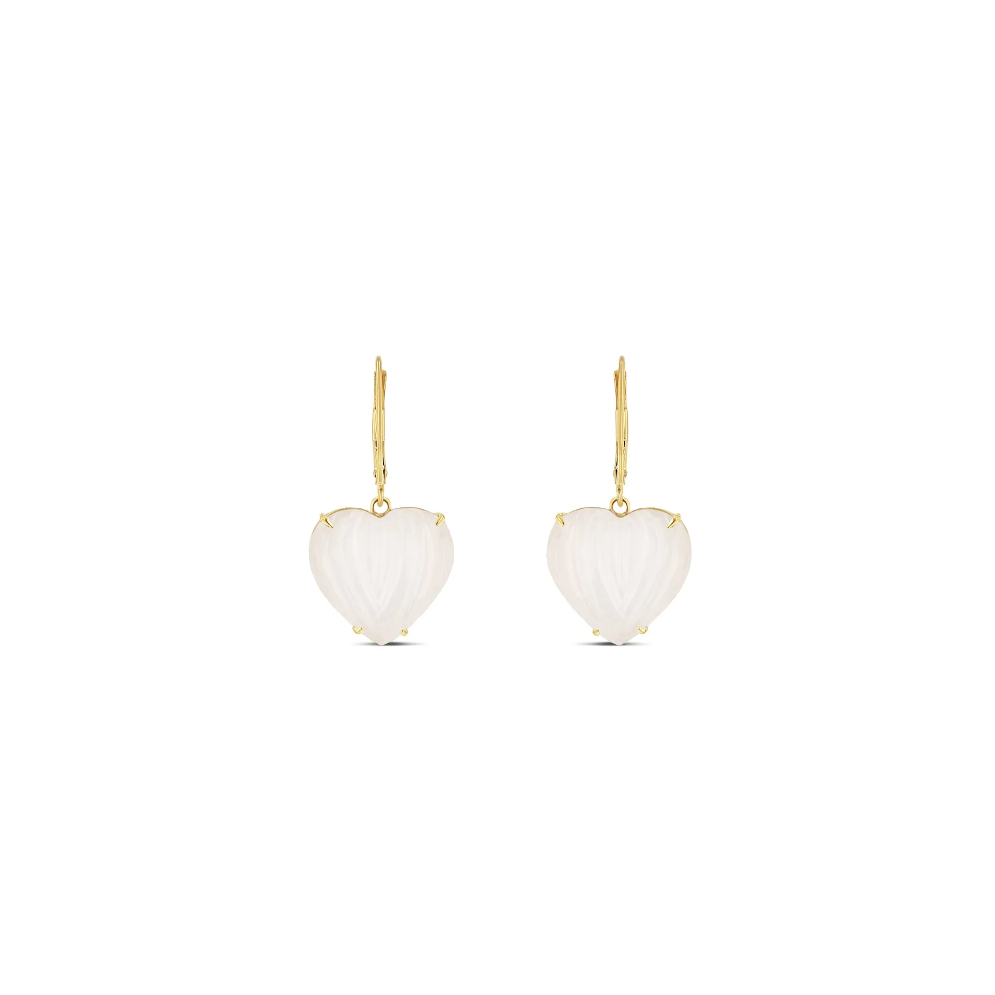 Cream Quartz Cora Earrings