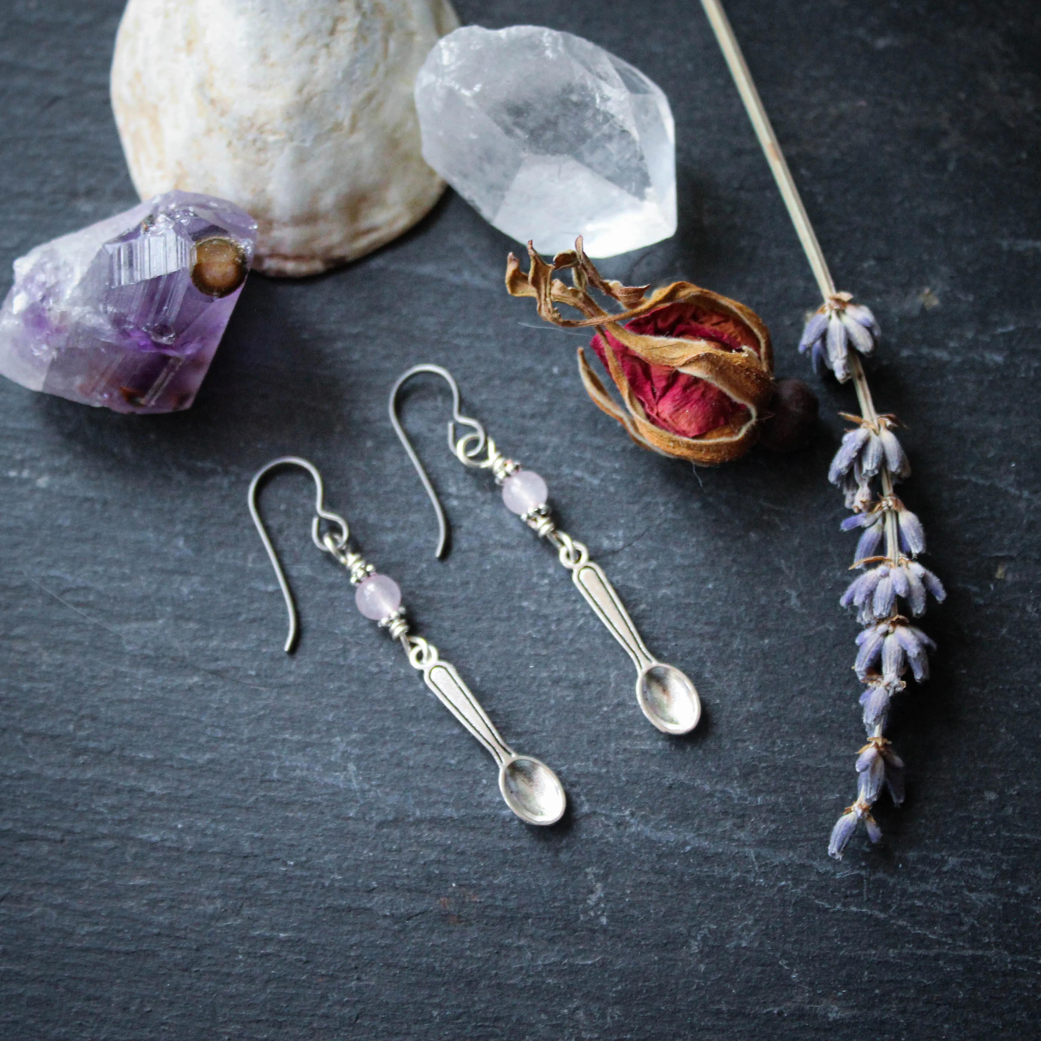 Custom Hypoallergenic Spoonie Earrings