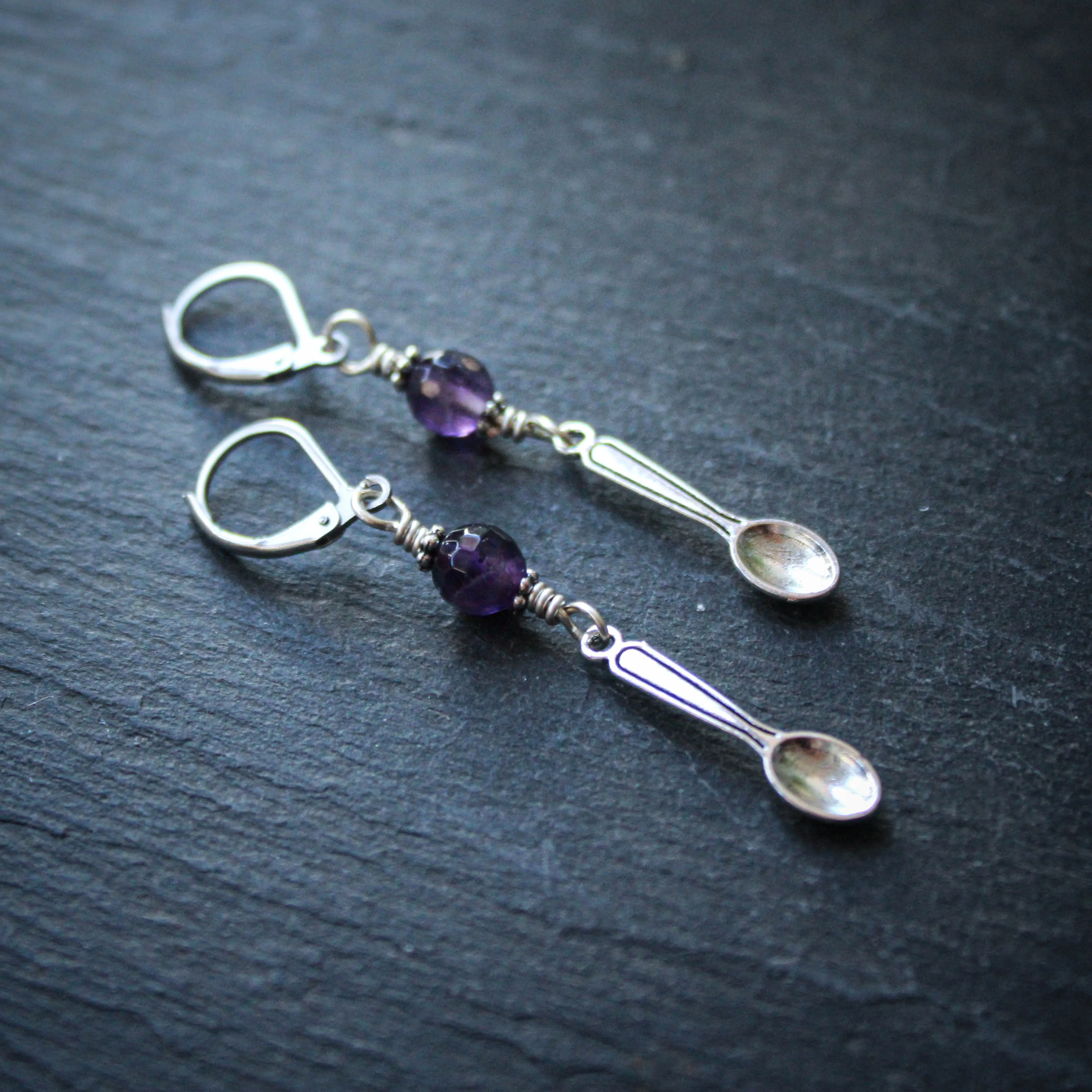 Custom Hypoallergenic Spoonie Earrings