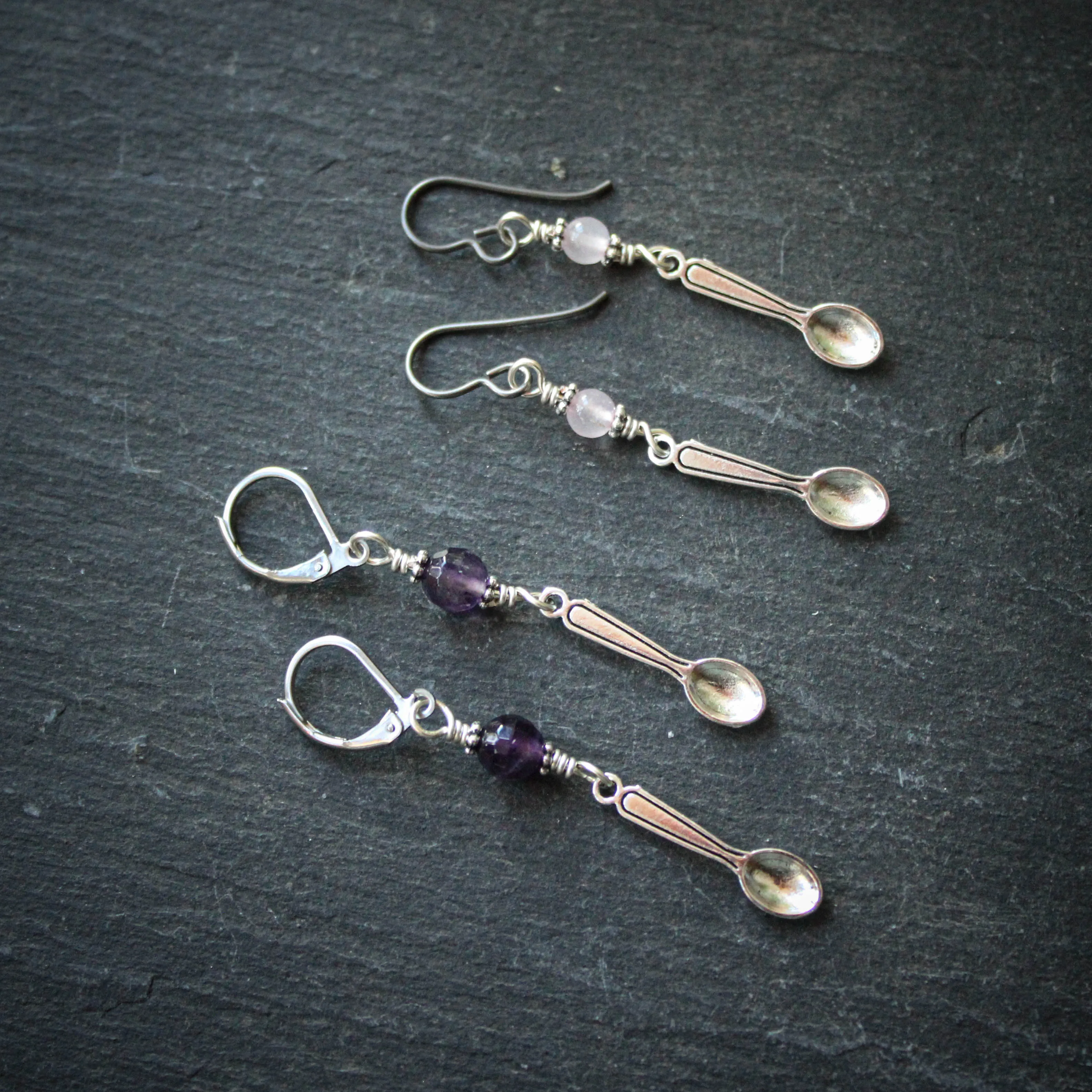 Custom Hypoallergenic Spoonie Earrings