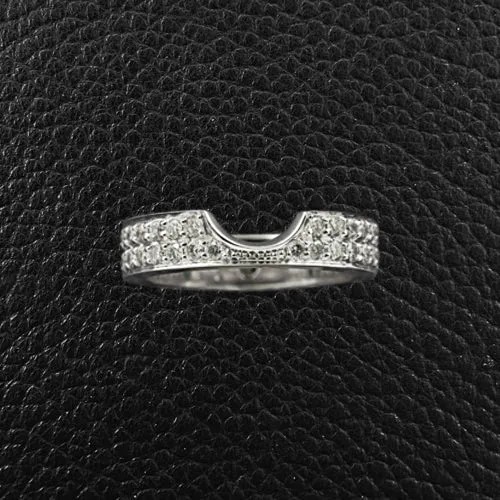 Custom Nested Diamond Wedding Band