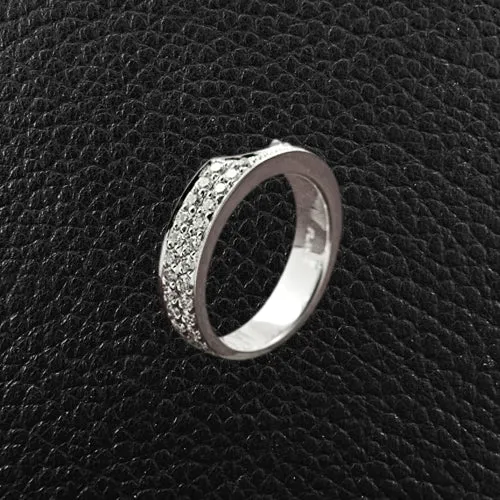 Custom Nested Diamond Wedding Band