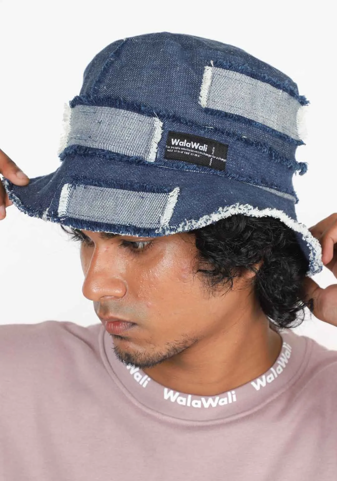 Denim Patch Bucket Hat V2.0