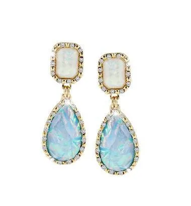 Drops of Jupiter Iridescent Dangling Earrings for Women