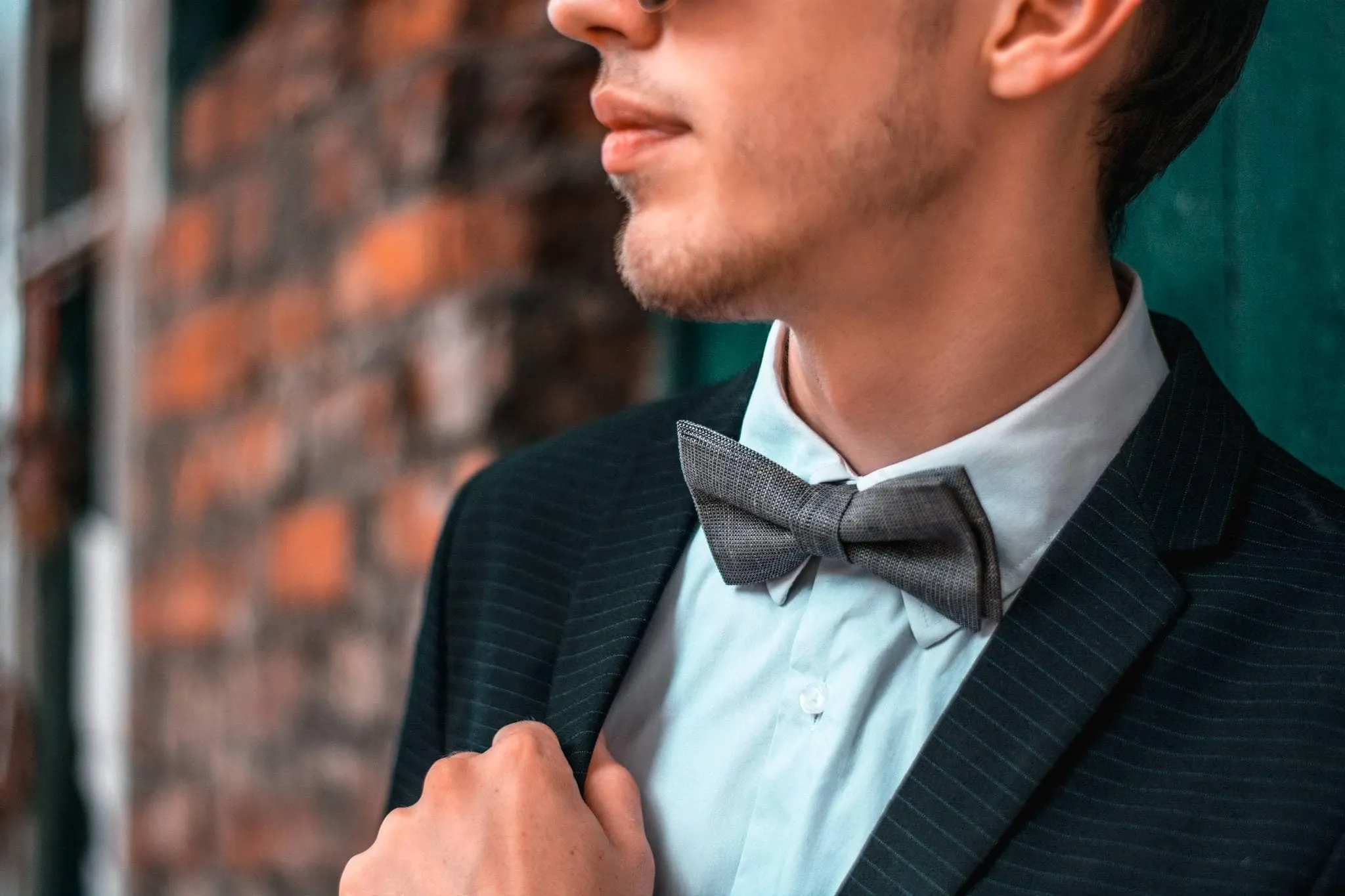 Dusty Blue Wedding Bow Ties for All Ages