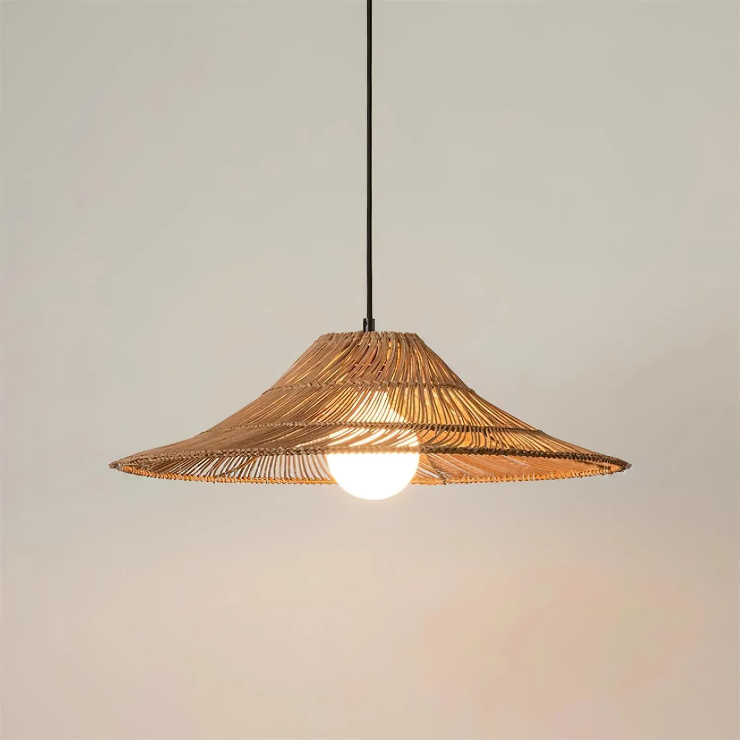 Elisa Rattan Pendant Lamp