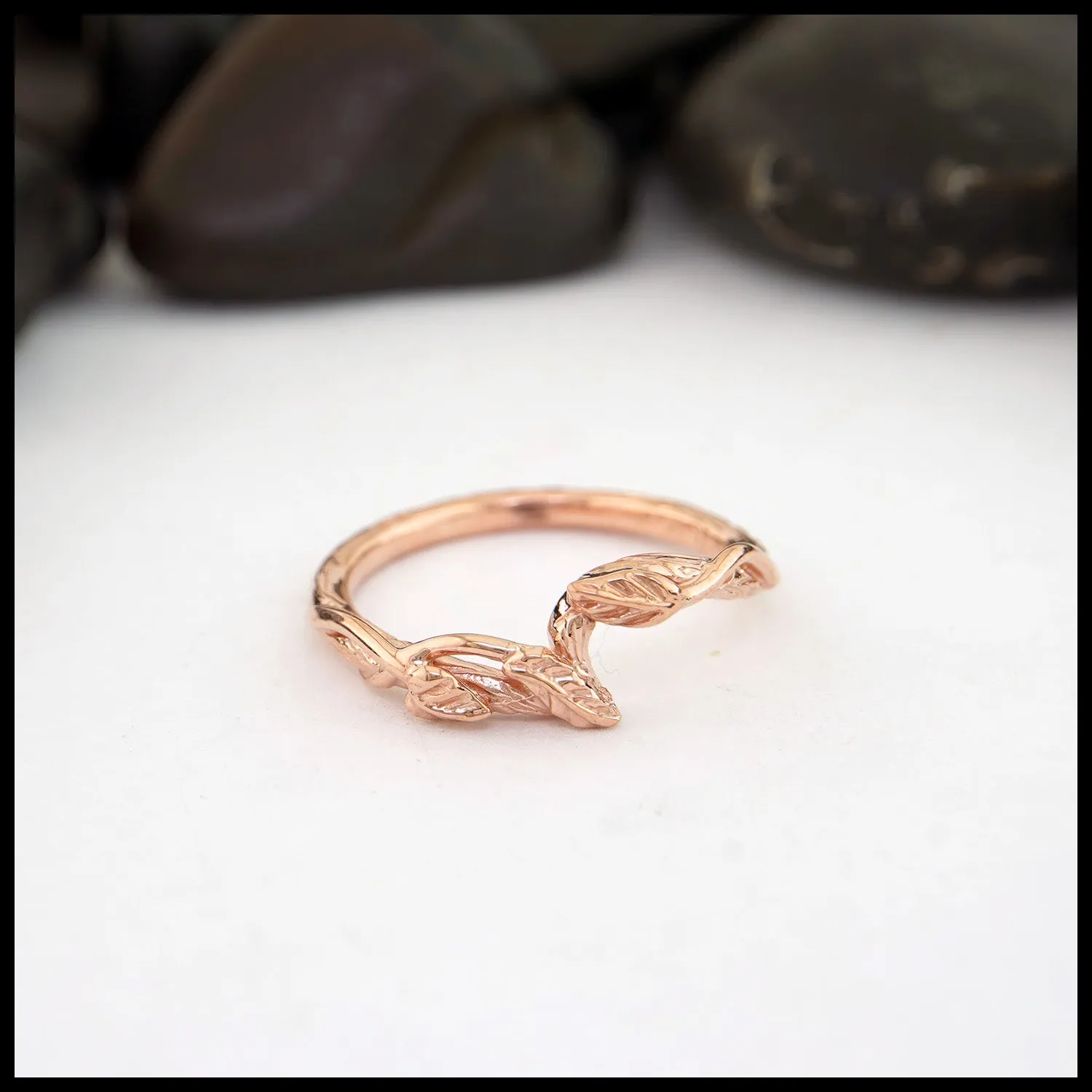 Entwined Engagement Set in 14K Rose Gold