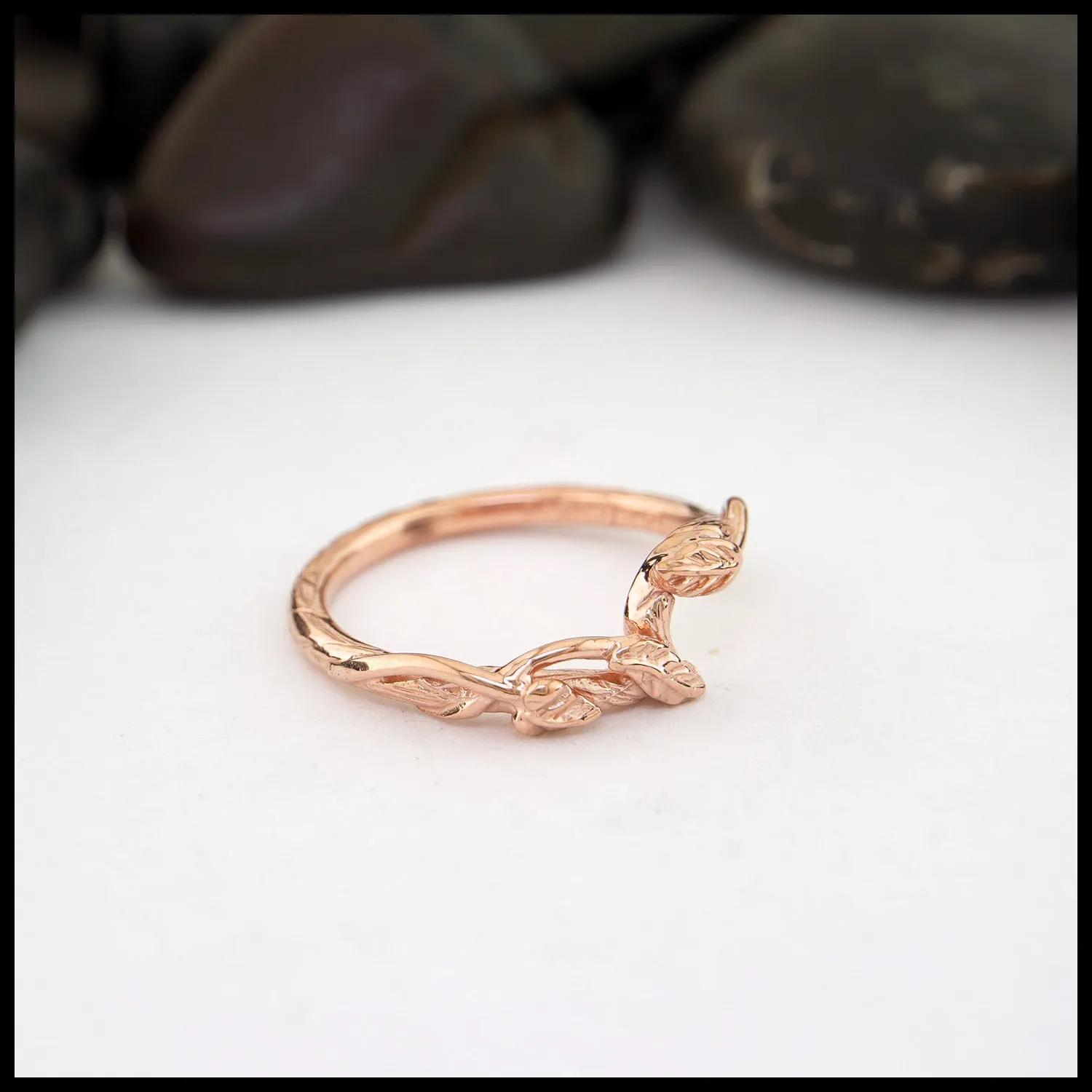 Entwined Engagement Set in 14K Rose Gold