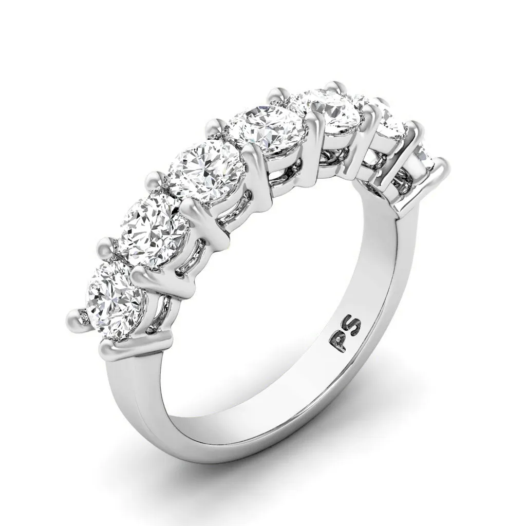 Exquisite 2.00 CT Round Cut Diamonds - Wedding Ring in 14KT White Gold