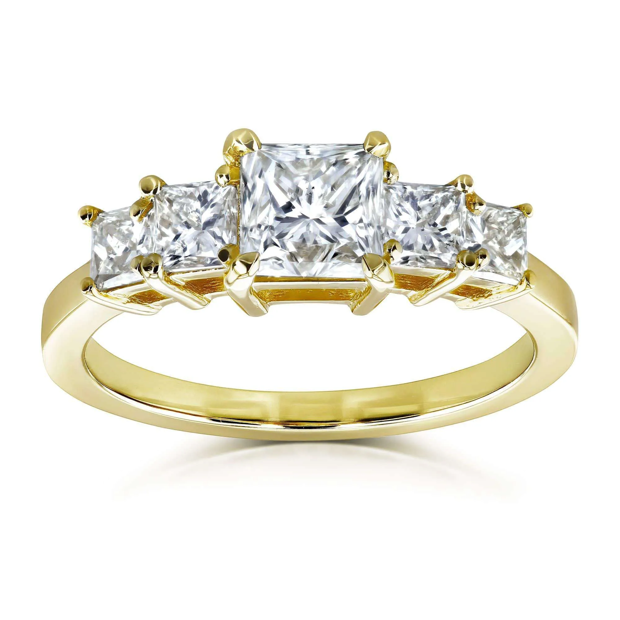 Five Stone Diamond Princess (EGL Certified)