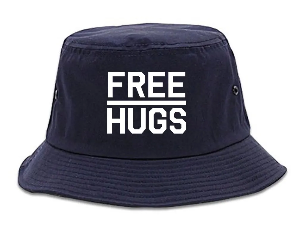 Free Hugs Funny Mens Bucket Hat