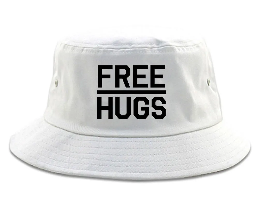 Free Hugs Funny Mens Bucket Hat