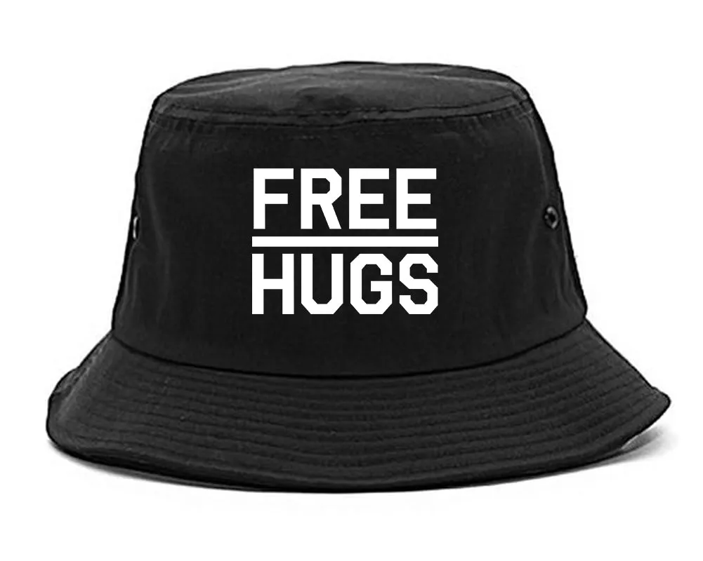 Free Hugs Funny Mens Bucket Hat