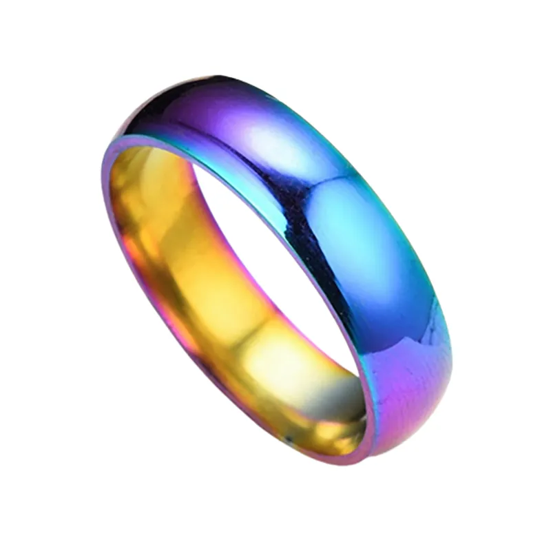 Funki Buys | Rings | Men's Women's Rainbow Tungsten Rings