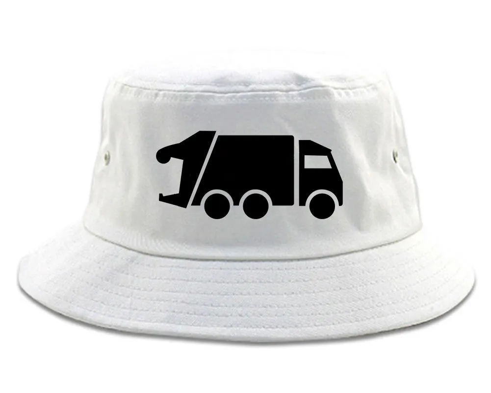 Garbage Truck Mens Bucket Hat