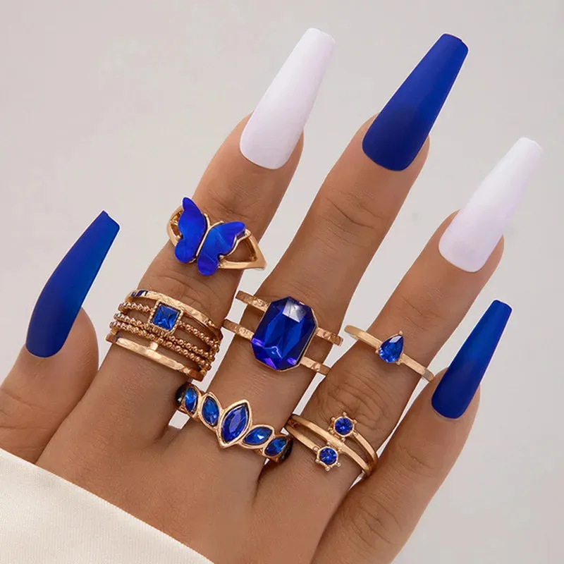 Geometry Alloy Party Jewelry 7pcs/sets