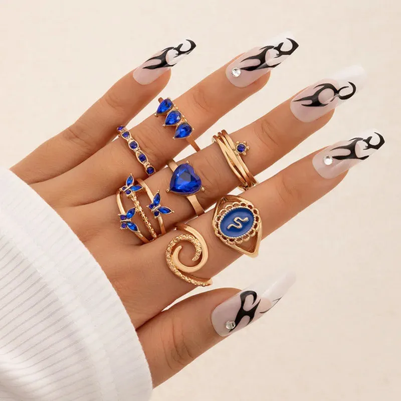 Geometry Alloy Party Jewelry 7pcs/sets